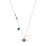 SWAROVSKI SWAROVSKI SYMBOLIC PENDANT, EVIL EYE, BLUE, MIXED METAL FINISH 5172560