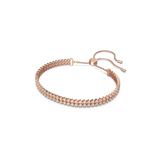 SWAROVSKI SUBTLE BRACELET, ROUND CUT, WHITE, ROSE GOLD-TONE PLATED 5224182
