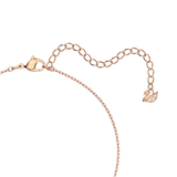 SWAROVSKI SWAROVSKI SPARKLING DANCE NECKLACE, ROUND CUT, WHITE, ROSE GOLD-TONE PLATED 5272364
