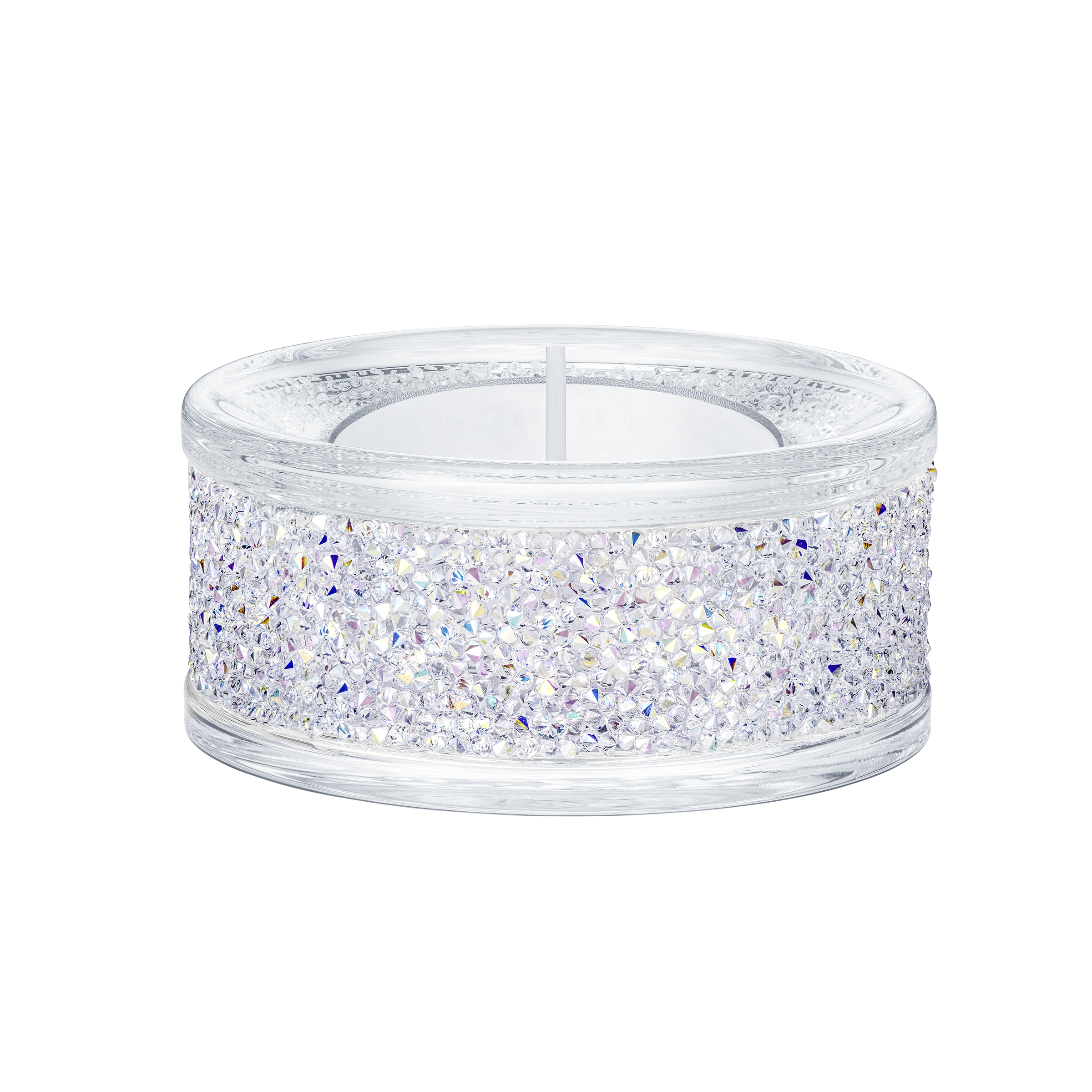 Swarovski Shimmer tea light holder, Purple 5428722 – Finch Centre