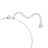 SWAROVSKI DANCING SWAN NECKLACE, SWAN, WHITE, RHODIUM PLATED 5514421
