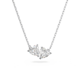 SWAROVSKI ATTRACT SOUL NECKLACE, HEART, WHITE, RHODIUM PLATED 5517117
