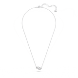 SWAROVSKI ATTRACT SOUL NECKLACE, HEART, WHITE, RHODIUM PLATED 5517117