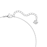SWAROVSKI ATTRACT SOUL NECKLACE, HEART, WHITE, RHODIUM PLATED 5517117