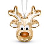 SWAROVSKI GINGERBREAD REINDEER ORNAMENT 5533944