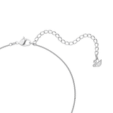 SWAROVSKI TREASURE PEARL Y NECKLACE, WHITE, RHODIUM PLATED 5559409