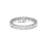 SWAROVSKI MILLENIA BRACELET, PEAR CUT, WHITE, RHODIUM PLATED 5598350