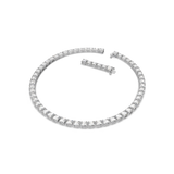 SWAROVSKI MILLENIA NECKLACE, SQUARE CUT, WHITE, RHODIUM PLATED 5599153