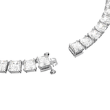 SWAROVSKI MILLENIA NECKLACE, SQUARE CUT, WHITE, RHODIUM PLATED 5599153