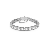 SWAROVSKI MILLENIA BRACELET, SQUARE CUT, SMALL, WHITE, RHODIUM PLATED 5599202