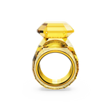 SWAROVSKI LUCENT COCKTAIL RING, OCTAGON CUT, YELLOW