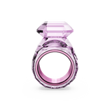 SWAROVSKI LUCENT COCKTAIL RING, OCTAGON CUT, PINK