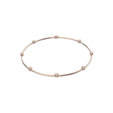 SWAROVSKI CONSTELLA NECKLACE, ROUND CUT, WHITE, ROSE GOLD-TONE PLATED 5609710