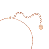 SWAROVSKI MILLENIA NECKLACE, OCTAGON CUT, PINK, ROSE GOLD-TONE PLATED 5614933