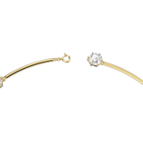 SWAROVSKI CONSTELLA CHOKER, ROUND CUT, WHITE, SHINY GOLD-TONE PLATED 5622720