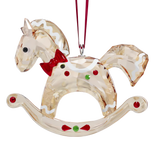 Swarovski Holiday Cheers Gingerbread Rocking Horse Ornament 5627608