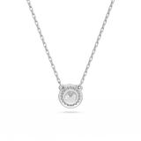 SWAROVSKI CONSTELLA PENDANT, ROUND CUT, PAVÉ, WHITE, RHODIUM PLATED 5636264