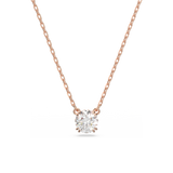 SWAROVSKI CONSTELLA PENDANT, ROUND CUT, WHITE, ROSE GOLD-TONE PLATED 5636710
