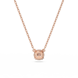 SWAROVSKI CONSTELLA PENDANT, ROUND CUT, WHITE, ROSE GOLD-TONE PLATED 5636710