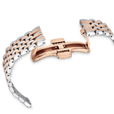 Swarovski Crystalline aura watch, Swiss Made, Metal bracelet, Rose gold tone, Mixed metal finish 5644075