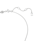 SWAROVSKI MATRIX PENDANT, MIXED CUTS, HEART, WHITE, RHODIUM PLATED 5647924