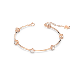SWAROVSKI CONSTELLA BANGLE, ROUND CUT, WHITE, ROSE GOLD-TONE PLATED 5654495