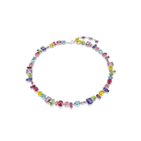 SWAROVSKI GEMA NECKLACE, MIXED CUTS, MULTICOLORED, RHODIUM PLATED 5656397