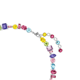 Swarovski Gema necklace, Mixed cuts, Multicolored, Rhodium plated 5656397