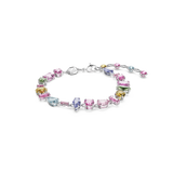 SWAROVSKI GEMA BRACELET, MIXED CUTS, MULTICOLORED, RHODIUM PLATED 5656427