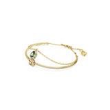 SWAROVSKI STILLA BANGLE, MIXED CUTS, MULTICOLORED, GOLD-TONE PLATED 5662924
