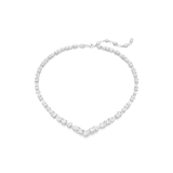 Swarovski Mesmera necklace, Mixed cuts, White, Rhodium plated 5665242