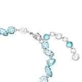 SWAROVSKI GEMA BRACELET, MIXED CUTS, BLUE, RHODIUM PLATED 5666018