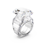 SWAROVSKI LUCENT COCKTAIL RING, OCTAGON CUT, WHITE