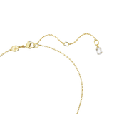 SWAROVSKI DEXTERA PENDANT, INTERLOCKING LOOP, WHITE, GOLD-TONE PLATED 5668820