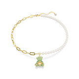 SWAROVSKI TEDDY PENDANT, BEAR, MULTICOLORED, GOLD-TONE PLATED 5669162