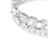 Swarovski Mesmera bracelet, Mixed cuts, White, Rhodium plated 5669927