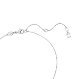 SWAROVSKI DEXTERA PENDANT, INTERLOCKING LOOP, WHITE, RHODIUM PLATED 5670251