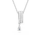 SWAROVSKI DEXTERA PENDANT, MIXED CUTS, WHITE, RHODIUM PLATED 5671819