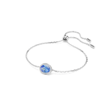 SWAROVSKI CONSTELLA BRACELET, OVAL CUT, BLUE, RHODIUM PLATED 5671895