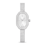 Swarovski Dextera bangle watch, Swiss Made, Metal bracelet, Silver tone, Stainless steel 5672977