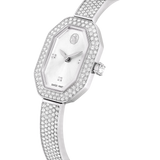 Swarovski Dextera bangle watch, Swiss Made, Metal bracelet, Silver tone, Stainless steel 5672977