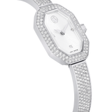 Swarovski Dextera bangle watch, Swiss Made, Metal bracelet, Silver tone, Stainless steel 5672977