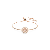 SWAROVSKI IDYLLIA BRACELET, CLOVER, WHITE, ROSE GOLD-TONE PLATED 5674487