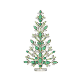 Swarovski Gema Holiday Tree, Green 5691040