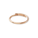 Swarovski Dextera bangle, Magnetic closure, White, Rose gold-tone plated 5692267
