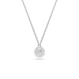 Swarovski Dextera pendant, Round cut, Sphere, White, Rhodium plated 5693206