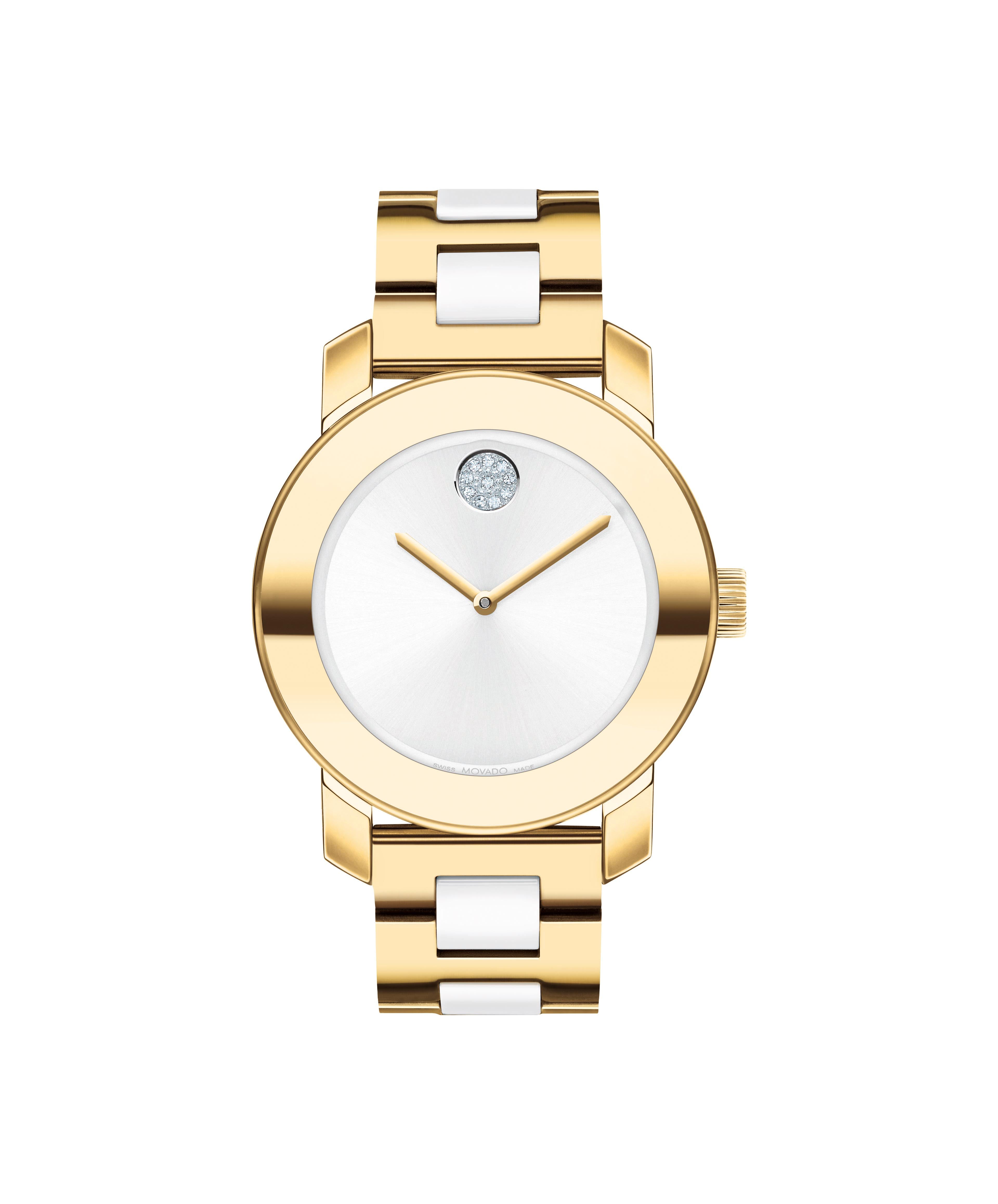 Movado bold white women's watch best sale