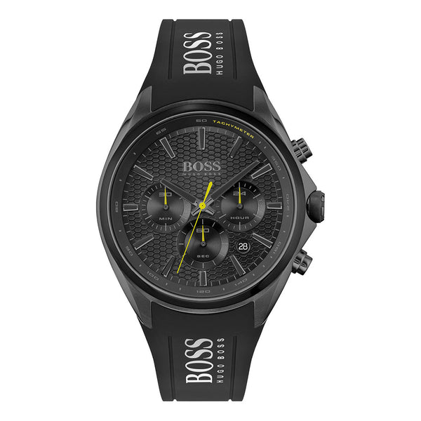 Hugo Boss Distinct Black Silicone Watch '1513859