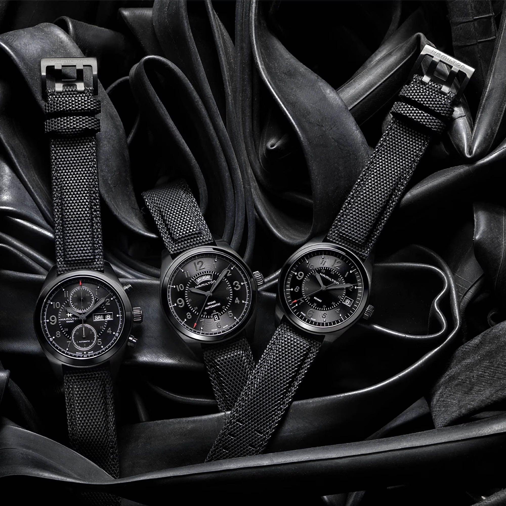 HAMILTON KHAKI FIELD AUTO CHRONO: MILITARY SPIRIT AND MODERN PRECISION ...