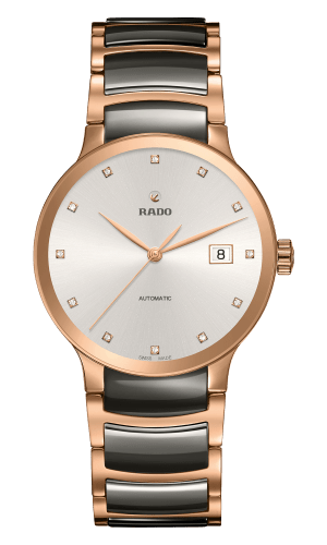 RADO Centrix Silver Dial 38MM Automatic Diamonds R30036762